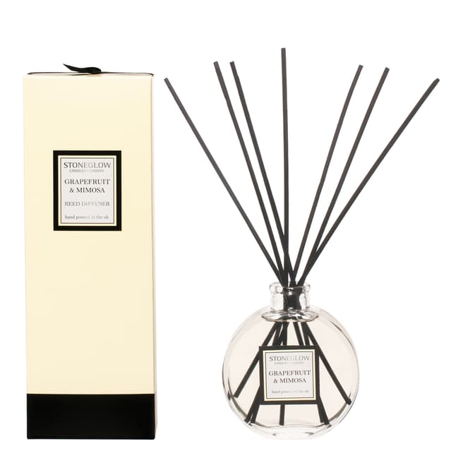 Stoneglow Candles Modern Classics Grapefruit And Mimosa Reed Diffuser
