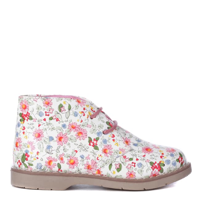Chatterbox Girl's Multi Fiona Floral Desert Boots