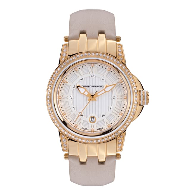 Chrono Diamond Women's Swiss Gold Dionne Watch