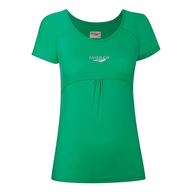 Thoosa Green Swift Running T-Shirt