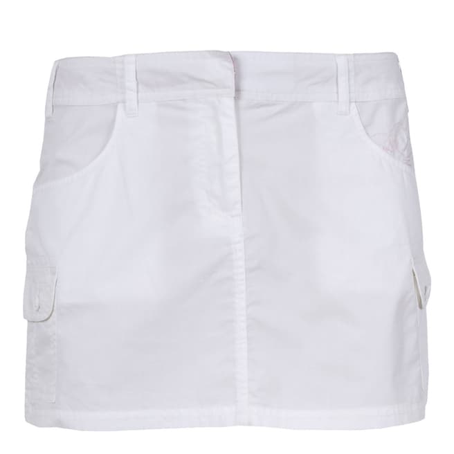 Trespass Women's  White Lanoi Cotton Blend Skirt 