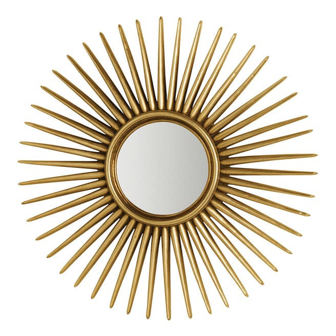 Premier Housewares Gold Alfano Wall Mirror 78x78cm