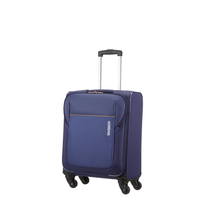 American Tourister Blue San Francisco Spinner Cabin Suitcase 40cm