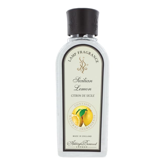 Ashleigh and Burwood Sicilian Lemon Premium Lamp Fragrance Refill 500ml