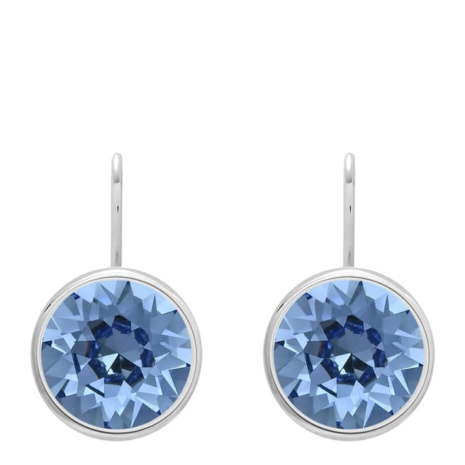 Saint Francis Crystals Blue Swarovski Elements Crystal Earrings