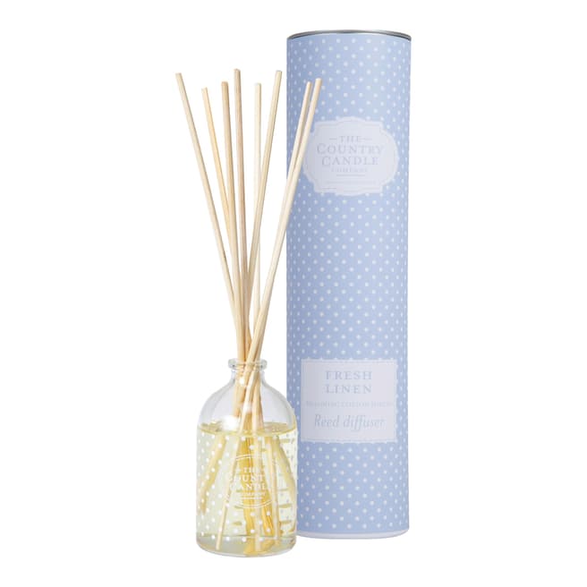 The Country Candle Company Fresh Linen Polka Dot Reed Diffuser