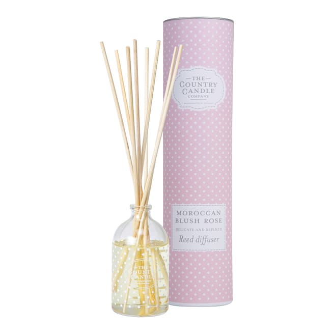 The Country Candle Company Moroccan Blush Rose Polka Dot Reed Diffuser