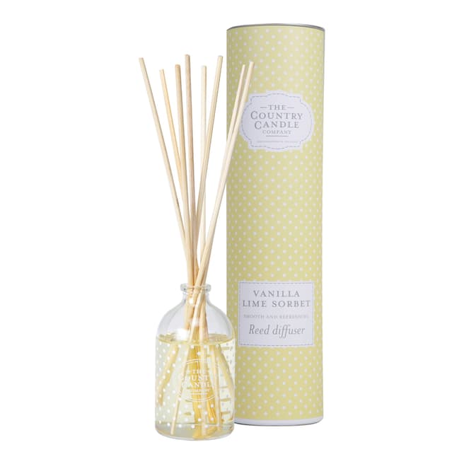 The Country Candle Company Vanilla Lime Sorbet Polka Dot Reed Diffuser