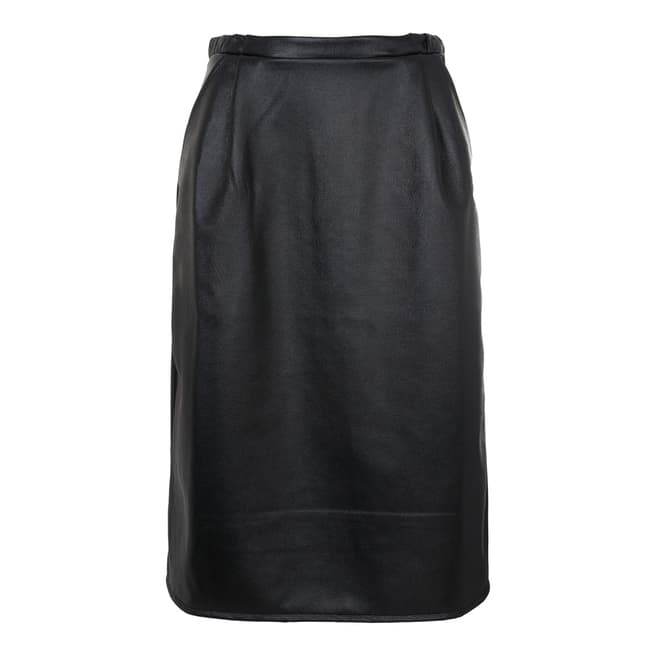 French Connection Black Wild Ashes A Line Stretch Skirt