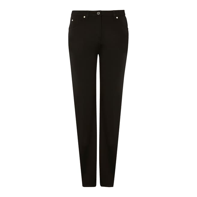 Jaeger Black Straight Fit Stretch Jeans