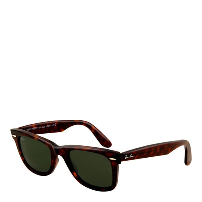 Ray-Ban Unisex Brown Tortoiseshell Original Wayfarer Sunglasses 54mm