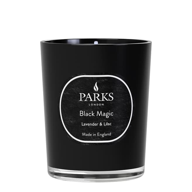 Parks London Lavender & Lilac 1 Wick Candle 180g - Black Magic