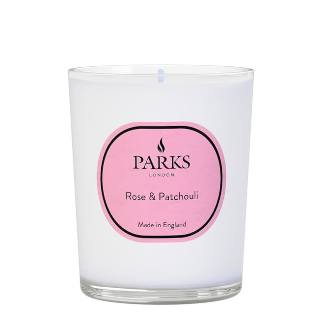Parks London Rose & Patchouli 1 Wick Candle 180g - Vintage Aromatherapy
