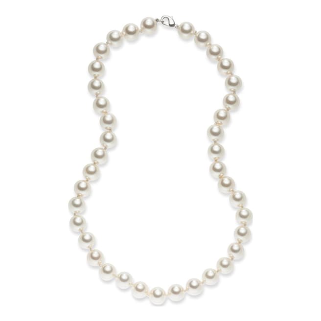 Nova Pearls Copenhagen White South Sea Shell Pearl Necklace 10mm