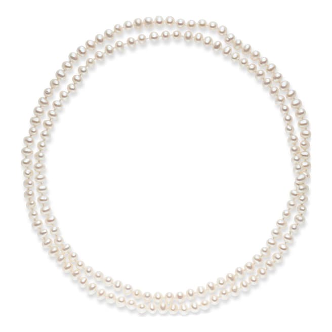 Nova Pearls Copenhagen White Freshwater Pearl Necklace