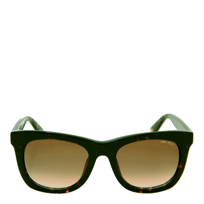 Jimmy Choo Women's Brown/Gold Jimmy Choo Sunglasses 55mm