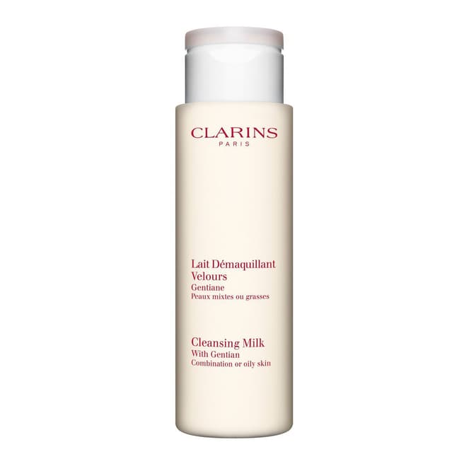 Clarins Cleansing Milk Combination/Oily Skin with Gentian 200ml