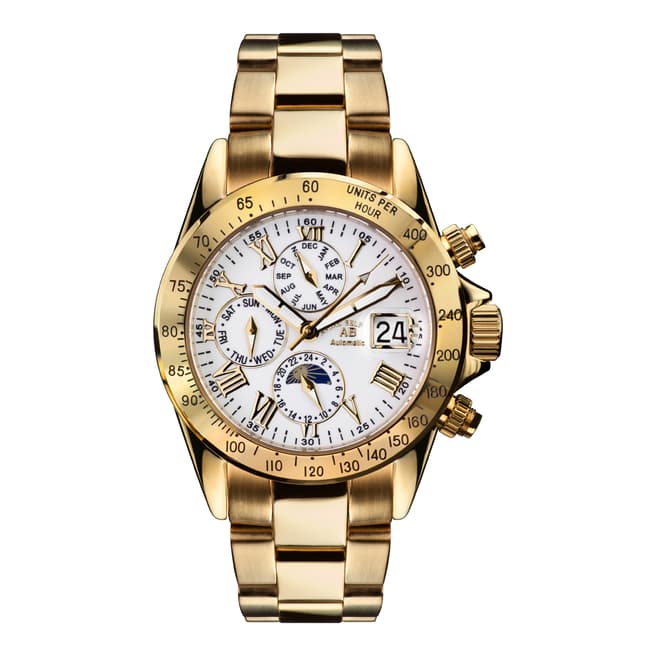 Andre Belfort Men's Gold Stainless Steel Le Captaine Watch
