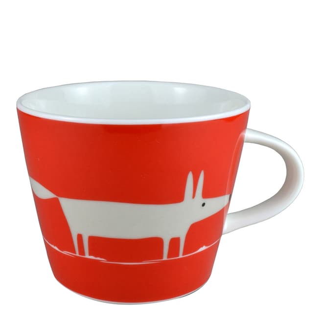 Scion Set of 6 Red Mr Fox Standard Mug, 350ml