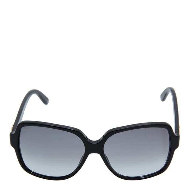 Gucci Women's Black Oversized Sunglasses