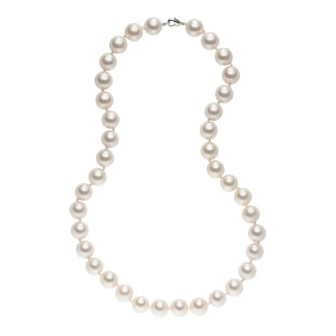 Pearls of London White Pearl Necklace 52cm