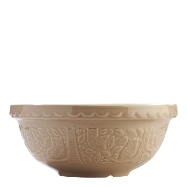 Mason Cash Beige In The Forest Owl Mixing Bowl 26Cm