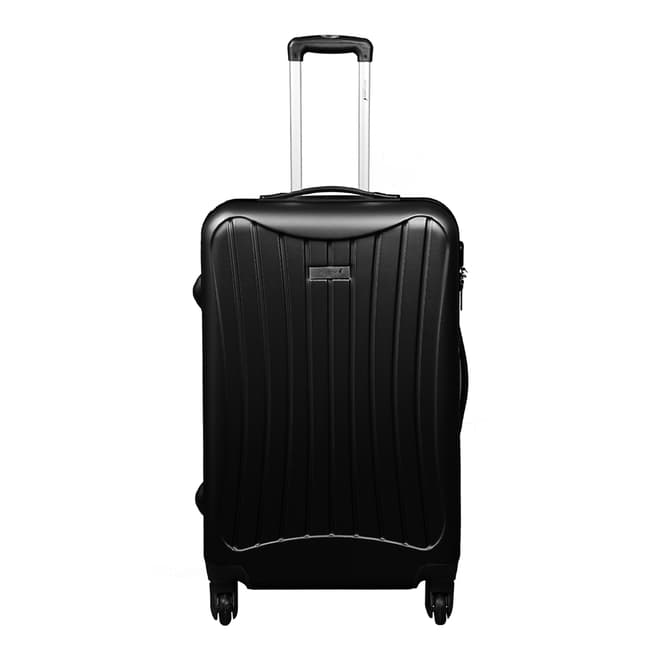 Gentleman Farmer Black Airbora Large Suitcase 75cm