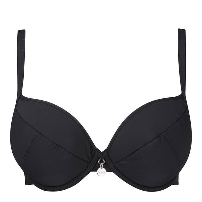 Cleo Swimwear Black Anna Balconnet Bikini Top