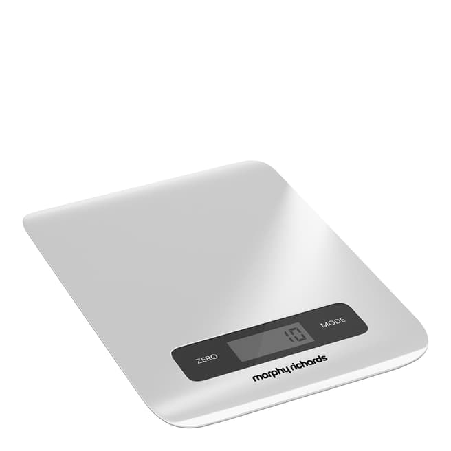 Morphy Richards Stainless Steel Electronic Kitchen Scale