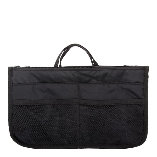 Les Bagagistes Black Multi Compartment Bag