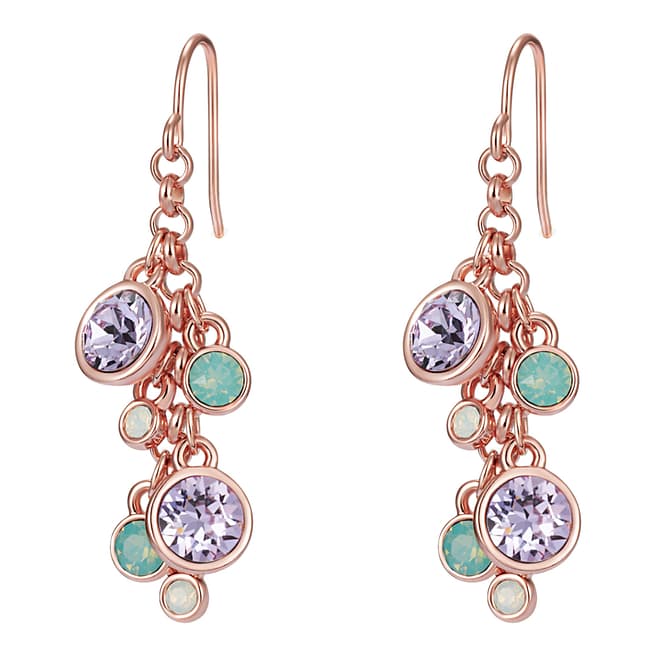 Lilly & Chloe Rose Gold Swarovski Elements Earrings