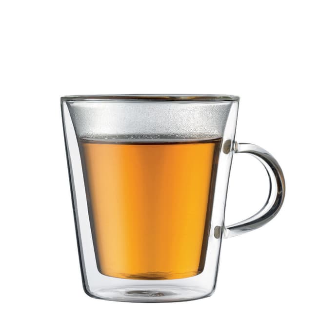 Bodum Set of Two Clear Canteen Cups 20cl