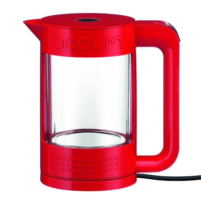 Bodum Red Electric Double Wall Kettle 1.1L