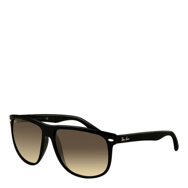 Ray-Ban Unisex Black/Grey Rectangular Sunglasses 60mm