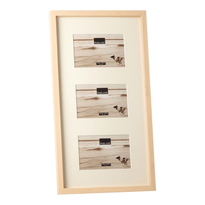 Parlane Beige Minister Triple Picture Frame