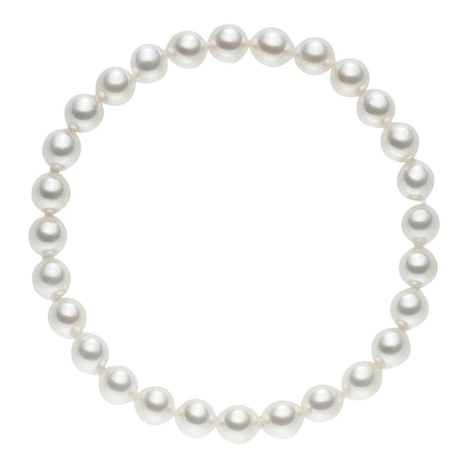 Pearls of London White Pearl Bracelet