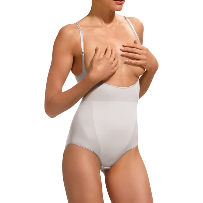 Controlbody White Plus Open Bust Body