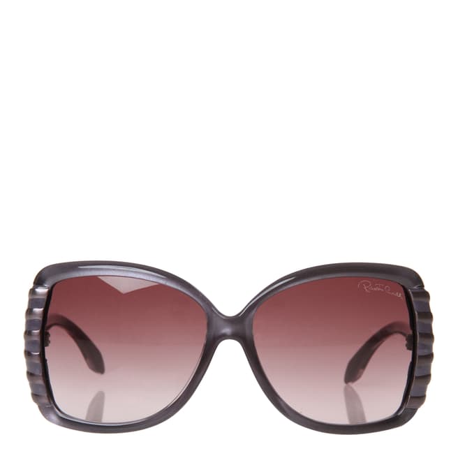 Roberto Cavalli Women's Purple/Silver Butterfly Sunglasses 59mm