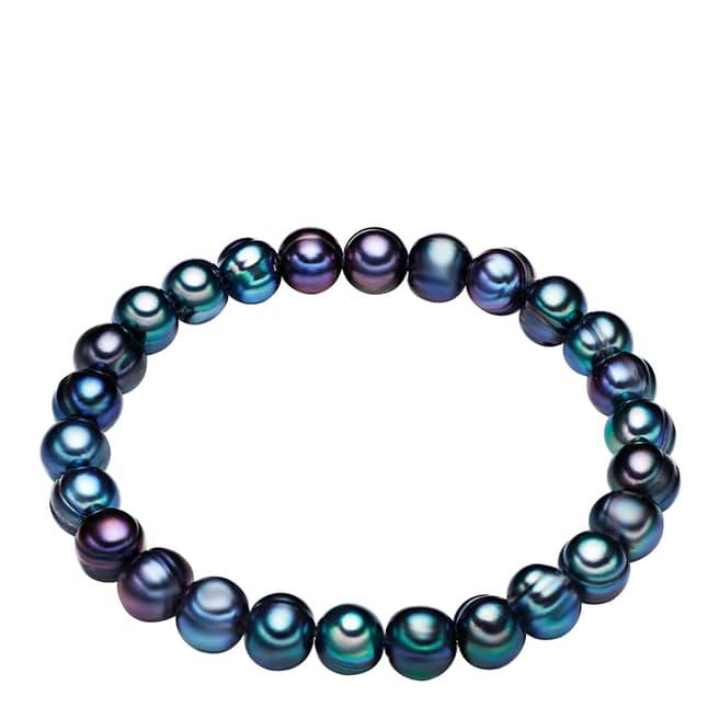 The Pacific Pearl Company Blue Freshwater Pearl Bracelet