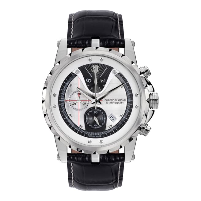 Chrono Diamond Men's Swiss Black Furia Watch
