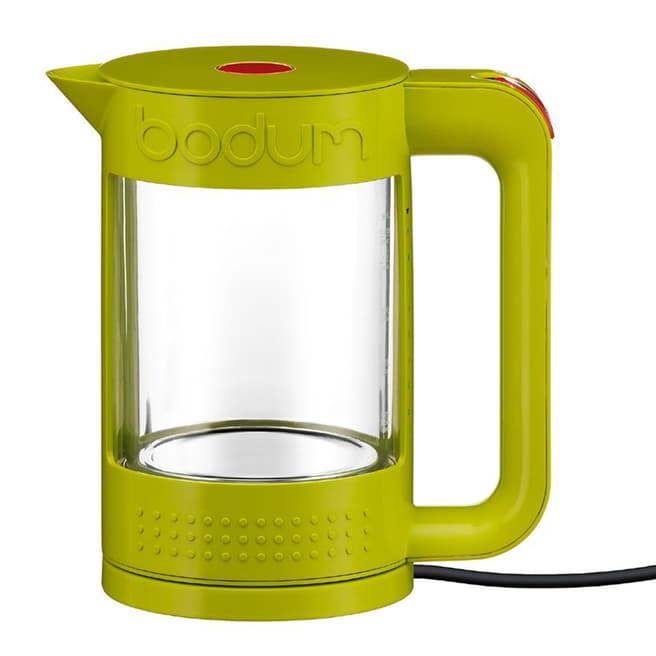 Bodum Lime Green Glass Bistro Electric Kettle 1.1L