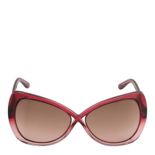 Tom Ford Women's Red Jade Cat's Eye Sunglasses 60mm