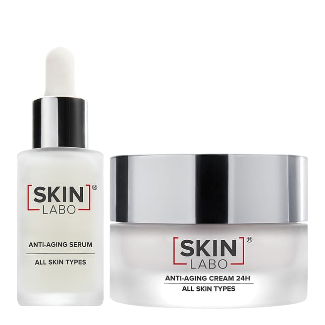 Skin Labo 24 Hour Anti Ageing Cream Emulsion/Anti Ageing Serum Duo 
