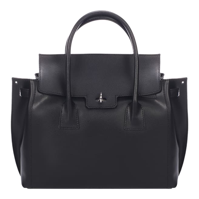 Giorgio Costa Black Leather Handbag