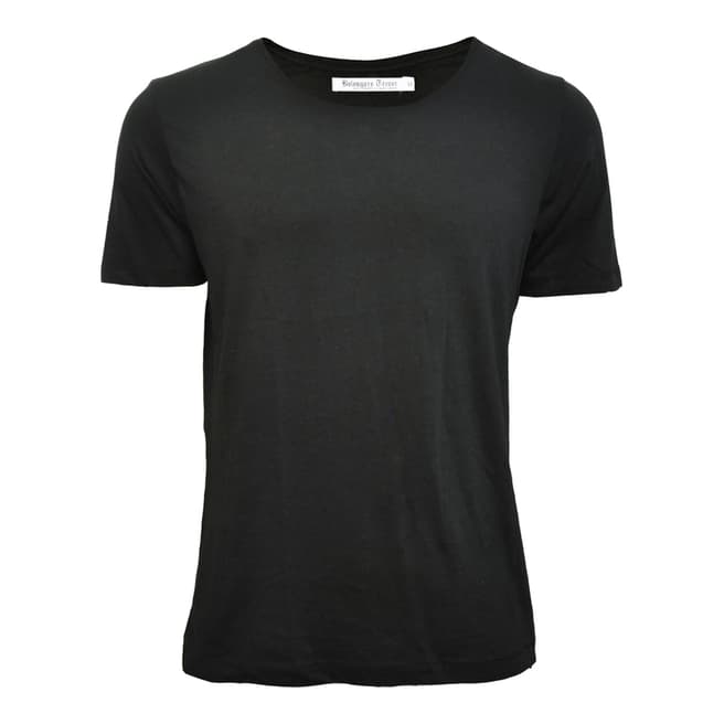 Bolongaro Trevor Men's Black Bamboo/Cotton Blend T Shirt