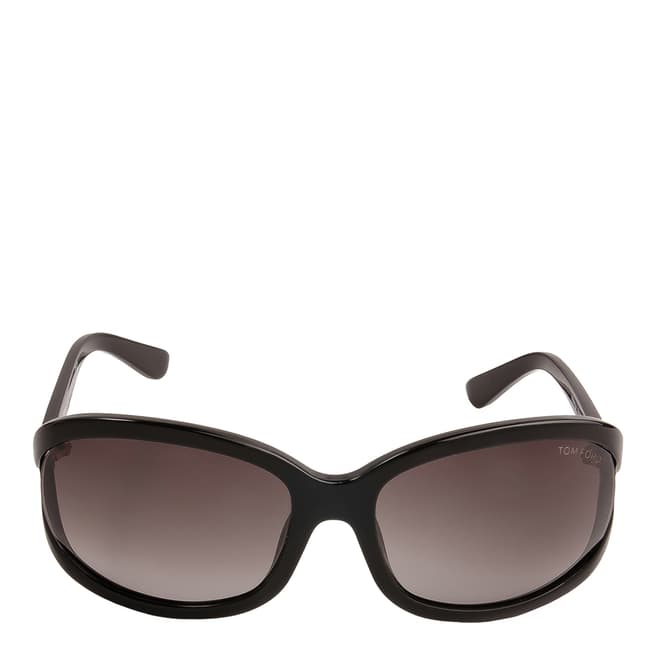Tom Ford Women's Shiny Black Vivienne Sunglasses 61mm 