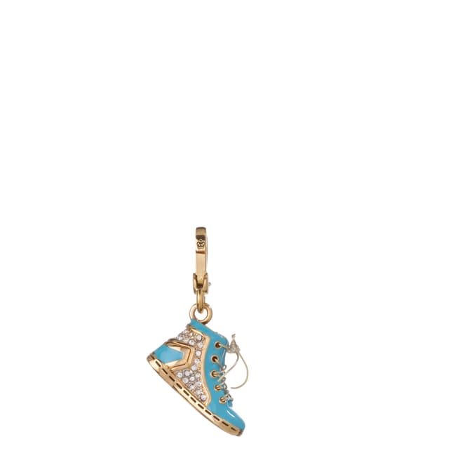 Juicy Couture Blue/Gold Hi-Top Trainer Charm