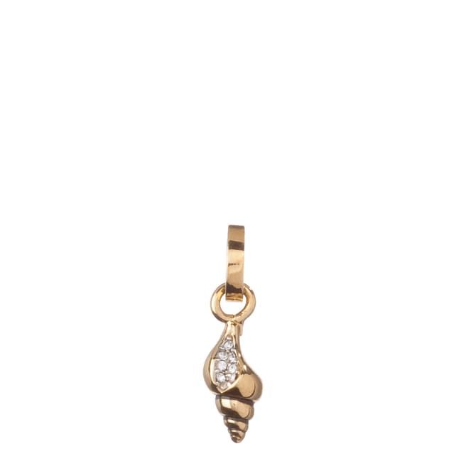 Juicy Couture Gold Seashell Charm