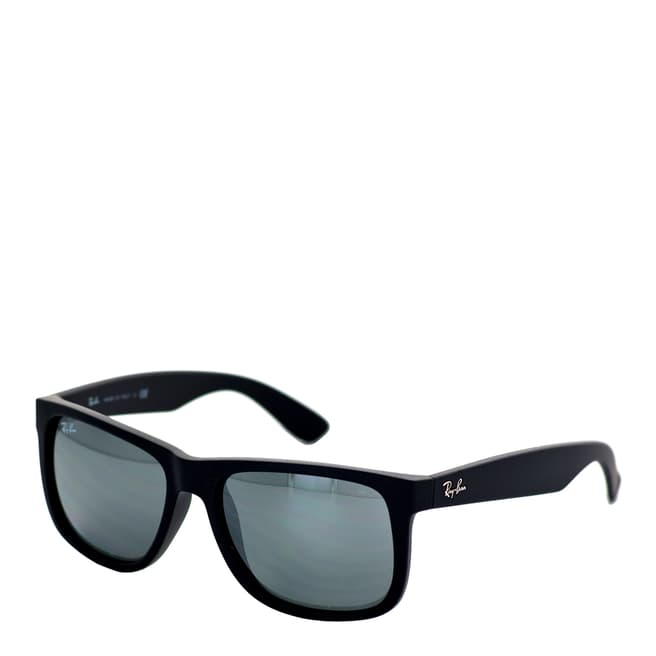 Ray-Ban Unisex Black/Grey Justin Sunglasses 54mm