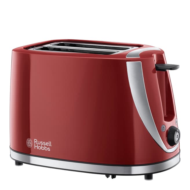 Russell Hobbs Red 2 Slice Mode Toaster